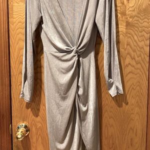 Silver Cocktail Dress